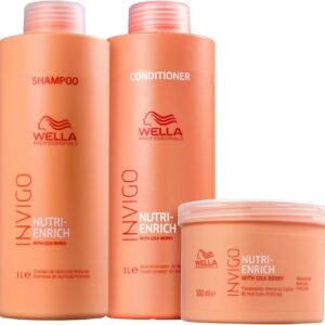 Kit Wella Professionals Invigo Nutri-Enrich Salon Trio (3 Produtos)