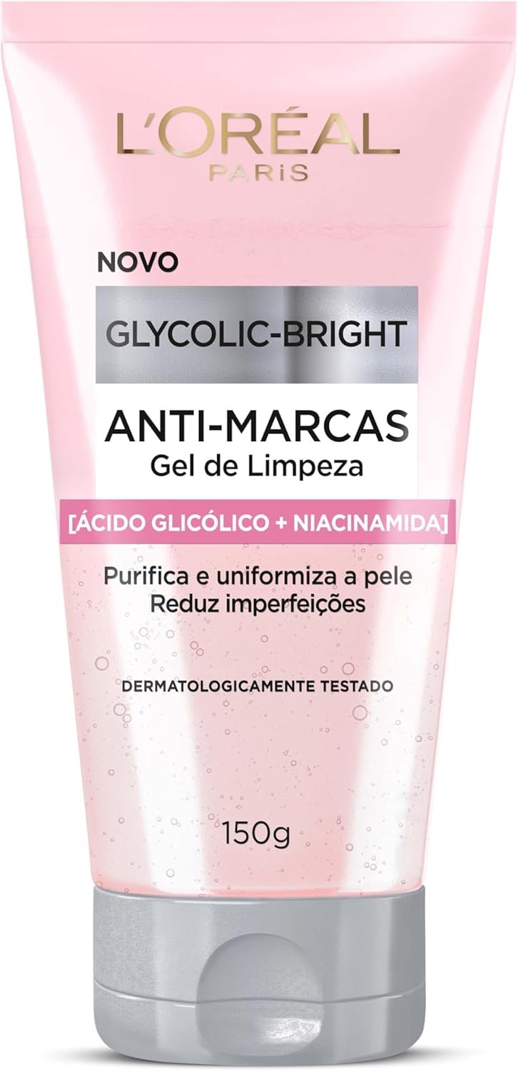 L'Oréal Paris Gel de Limpeza Anti-Marcas Glycolic-Bright 150g